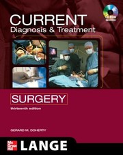 Current Diagnosis And Treatment Surgery by Gerard M. Doherty
