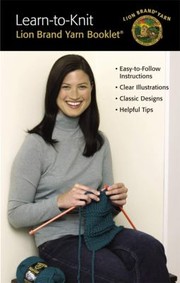Cover of: Learn to Knit Leisure Arts 122363