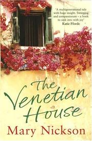 Cover of: Venetian House, The by Mary Nickson