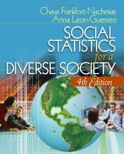 Cover of: Social Statistics for a Diverse Society With SPSS Student Version (Undergraduate Research Methods and Statistics) by Chava Frankfort-Nachmias, Anna Leon-Guerrero