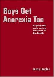 Cover of: Boys Get Anorexia Too by Jenny Langley