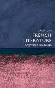 Cover of: French Literature A Very Short Introduction