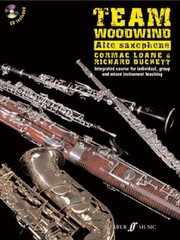 Cover of: TEAM WOODWIND SAXOPHONE IN EB PRBB