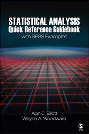 Cover of: Statistical Analysis Quick Reference Guidebook: With SPSS Examples