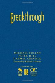 Breakthrough by Michael Fullan