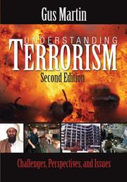 Cover of: Understanding Terrorism by Clarence Augustus Martin