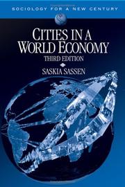 Cover of: Cities in a world economy by Saskia Sassen