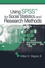 Cover of: Using SPSS for Social Statistics and Research Methods