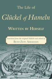 Cover of: The Life of Gluckel of Hameln