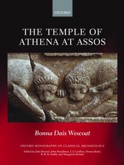 Cover of: The Temple Of Athena At Assos