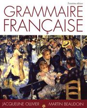 Cover of: Grammmaire Francaise