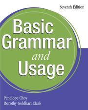 Cover of: Basic grammar and usage