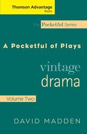 Cover of: Thomson Advantage Books: Pocketful of Plays by David Madden