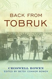 Cover of: Back From Tobruk
