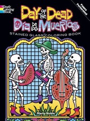 Cover of: Day Of The Deaddia De Los Muertos Stained Glass Coloring Book