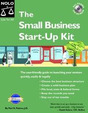 Cover of: The small business start-up kit | Peri Pakroo
