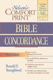 Cover of: Nelsons Comfort Print Bible Concordance