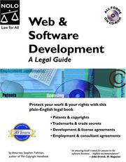 Cover of: Web & software development: a legal guide