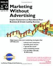 Cover of: Marketing Without Advertising by Michael R. Phillips, Michael R. Phillips, Salli Rasberry, Diana Fitzpatrick