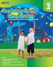 Cover of: Vocabulary For The Gifted Student Grade 2 Challenging Activities For The Advanced Learner