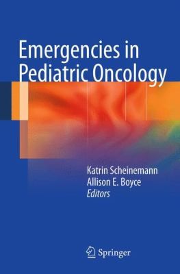 Emergencies in Pediatric Oncology 2011