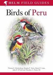 Cover of: Field Guide To The Birds Of Peru by 