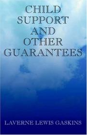 Cover of: Child Support and Other Guarantees