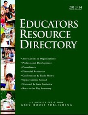 Cover of: Educators Resource Directory 201314