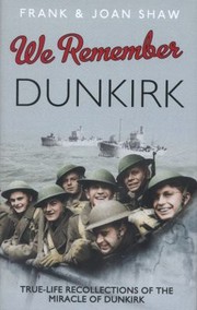 Cover of: We Remember Dunkirk