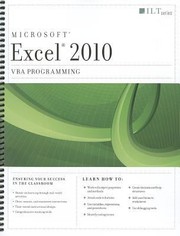 Cover of: Excel 2010 Vba Programming Data by 