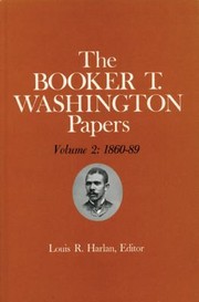 Cover of: The Booker T Washington Papers