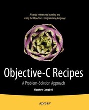 Cover of: Objectivec Recipes A Problemsolution Approach