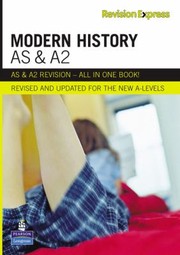 Cover of: As And A2 Modern History