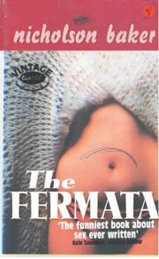 Cover of: The Fermata (Vintage Blue) by Nicholson Baker