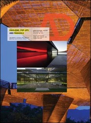 Cover of: Pavilions Pop Ups and Parasols
            
                Architectural Design by 