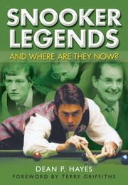 Cover of: Snooker Legends And Where Are They Now by 