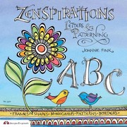 Cover of: Zenspirations Letters Patterning