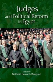 Cover of: Judges And Political Reform In Egypt by 