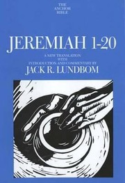 Cover of: Jeremiah 120 A New Translation With Introduction And Commentary by 