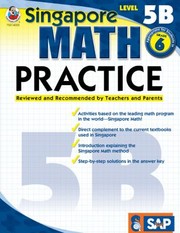 Cover of: Singapore Math Practice Appropriate For Students In Grade 6