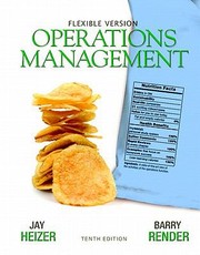 Cover of: Operations Management Flexible Version Lecture Guide Activities Manual