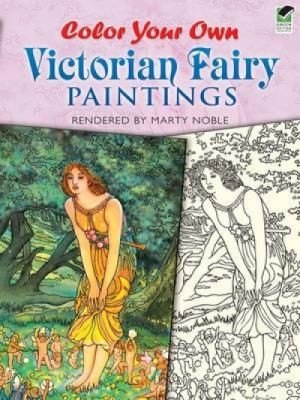 Color Your Own Victorian Fairy Paintings Dover Art Coloring Book
