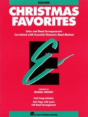 Cover of: Essential Elements Christmas Favorites  Bassoon
