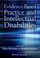Cover of: Evidencebased Practice And Intellectual Disabilities