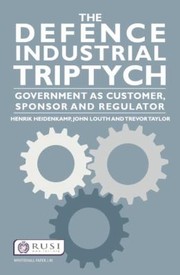 Cover of: Defence Industrial Triptych Government As A Customer Sponsor And Regulator Of Defence