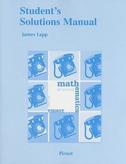 Cover of: Student Solutions Manual For Mathematics All Around