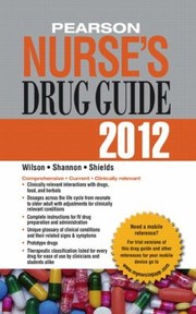 Cover of Pearson Nurses Drug Guide 2012
