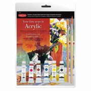 Cover of: Acrylic Starter Pack Materials Instruction For The Beginner