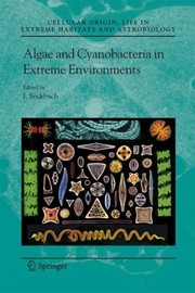 Cover of: Algae And Cyanobacteria In Extreme Environments by 