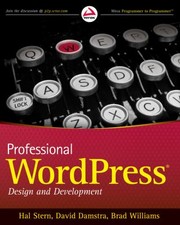 Cover of: Professional Wordpress Design And Development